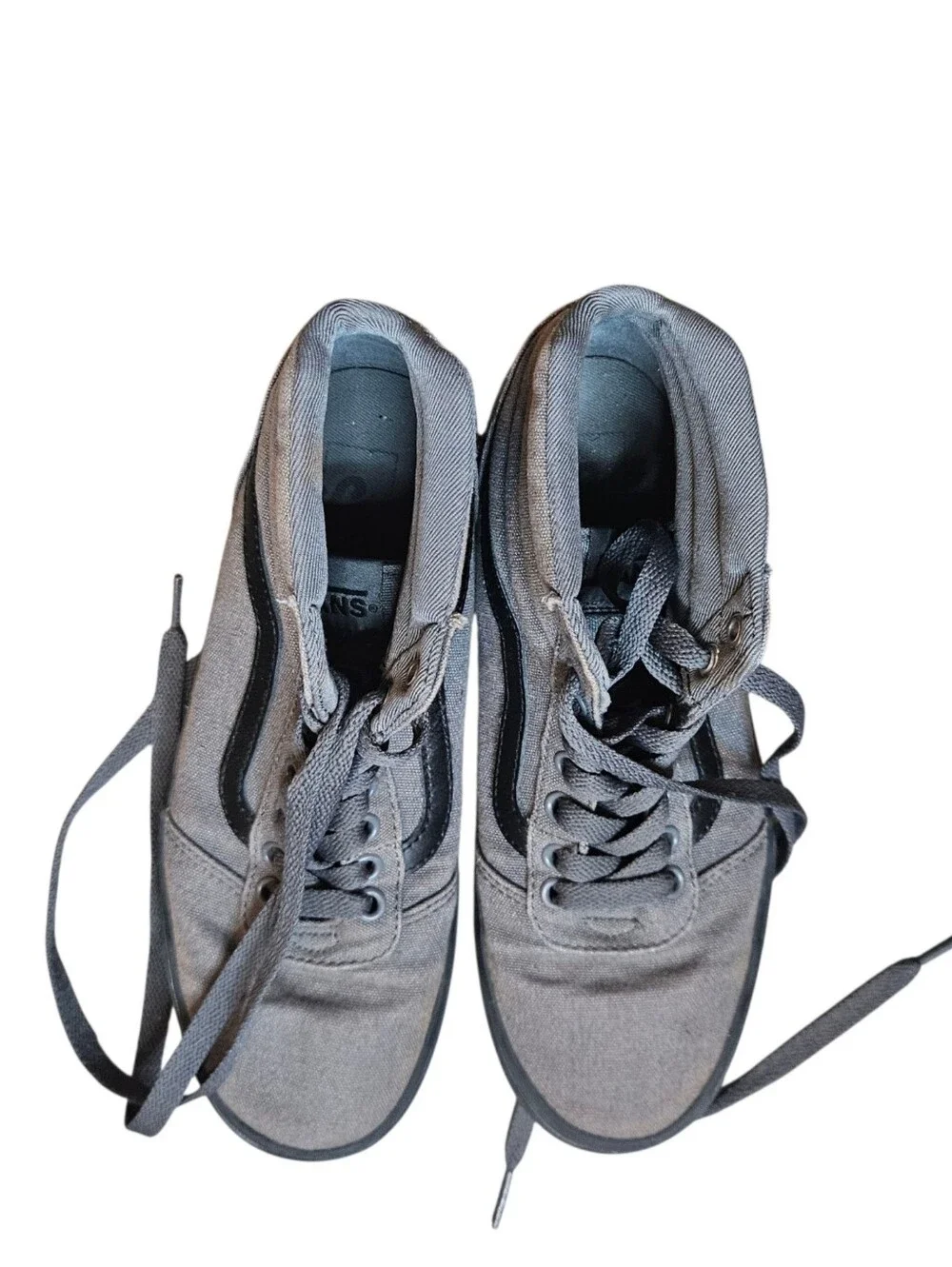 Vans | Grey Sk8- Hi Shoes | Size 7.5 Mens